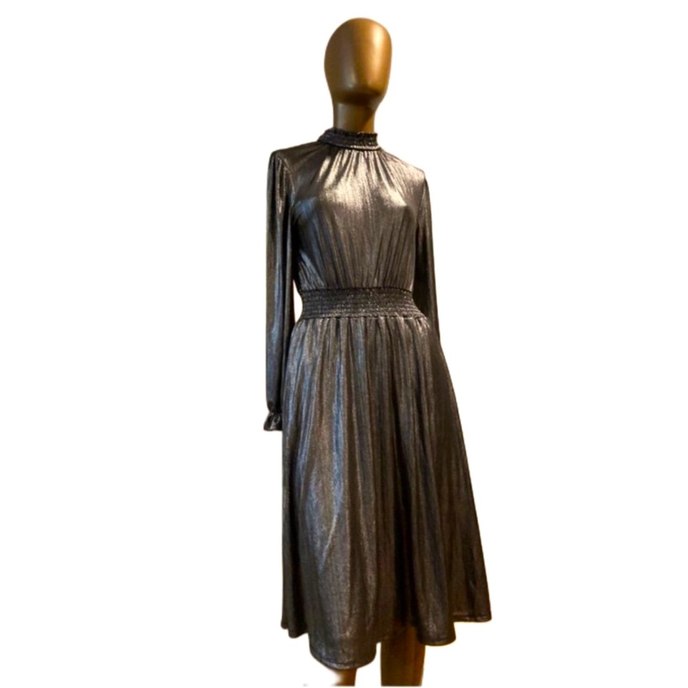 Metallic dress